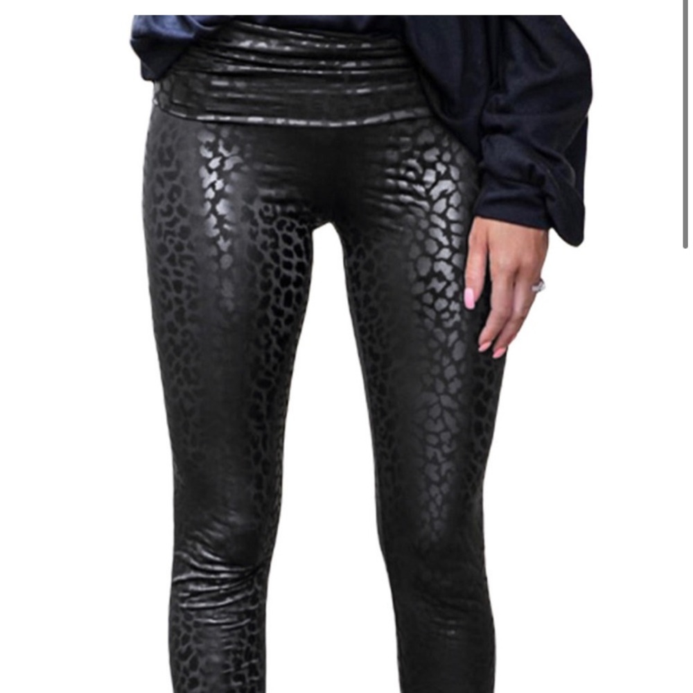 Faux Leather Leggings